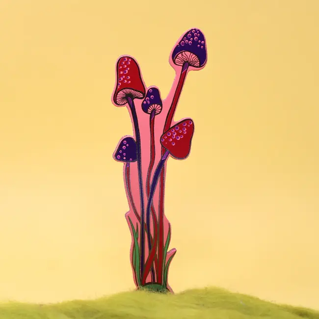 Bookmark - Mushroom