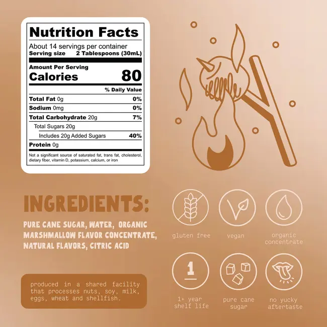 Toasted Marshmallow Syrup