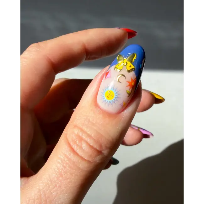 Nail Art Stickers -  Jardin Estelar