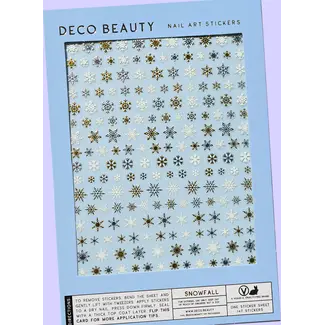 Nail Art Stickers -  Snowfall