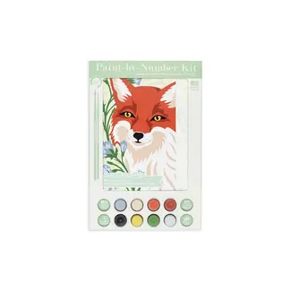 Paint by Numbers Kit - Fox with Chicory