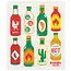 Swedish Dishcloth - Hot Sauce
