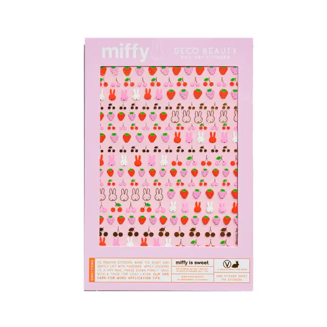 Miffy is Sweet Nail Art Stickers