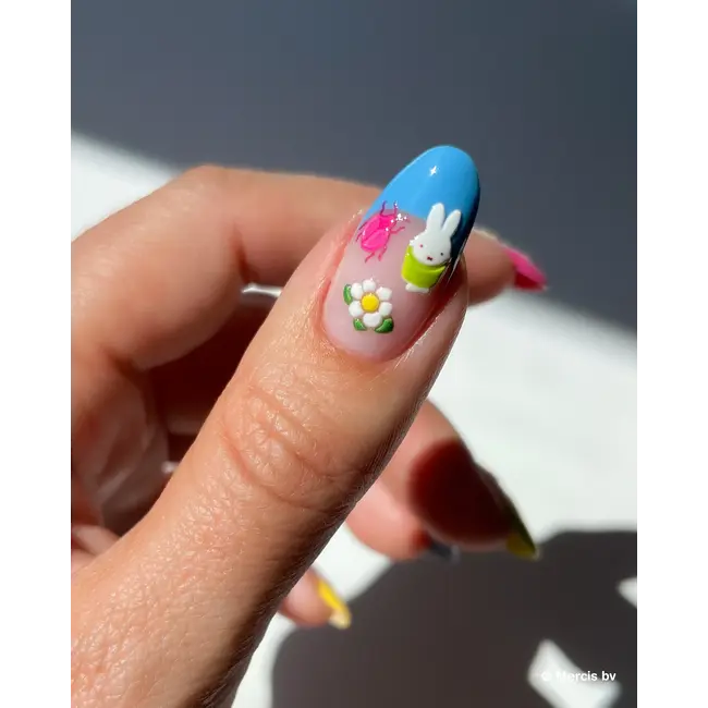 Miffy in the Meadow Nail Art Stickers