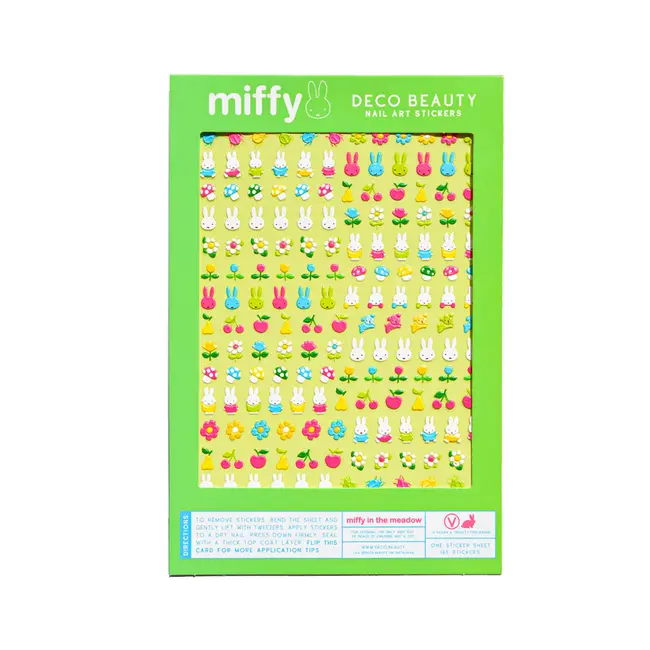 Miffy in the Meadow Nail Art Stickers