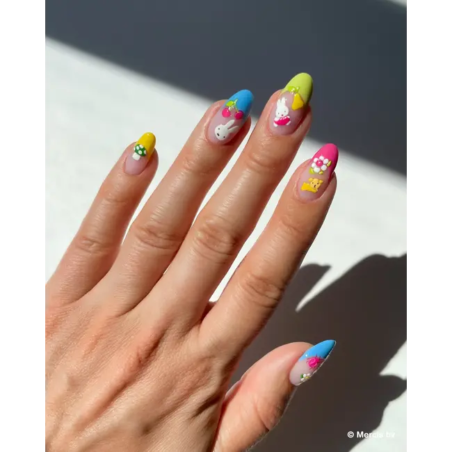 Nail Art Stickers -  Miffy in the Meadow