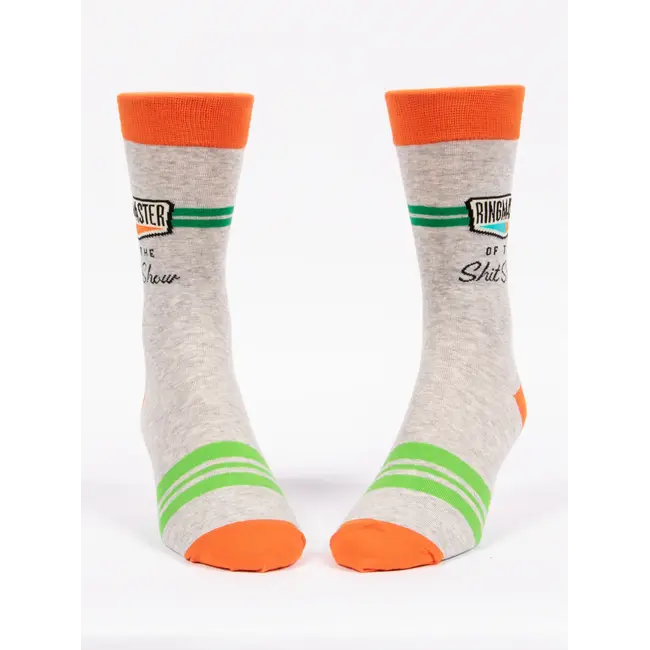 Blue Q Mens Socks - Ringmaster of the Shitshow