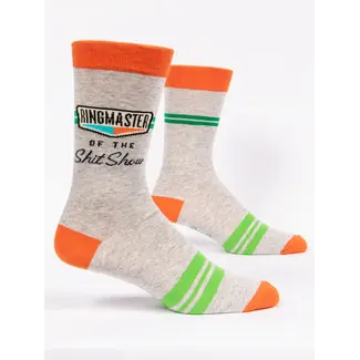 Blue Q Mens Socks - Ringmaster of the Shitshow