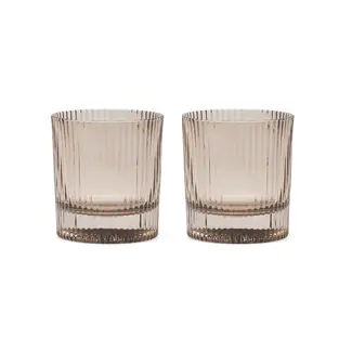 Scout Lowball Glass - Smoke (Set of 2)