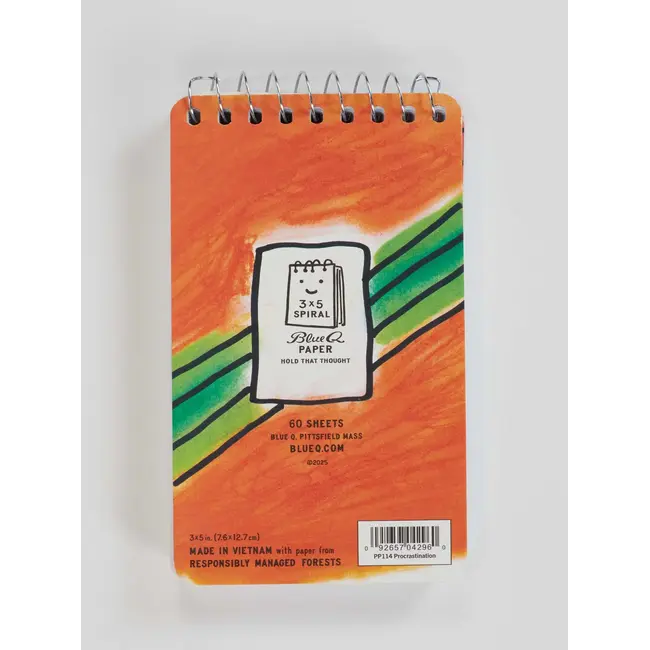 Spiral Notebook - The Art of Procrastination