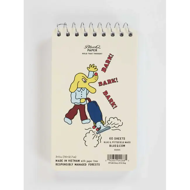Spiral Notebook - Diary of a Dog
