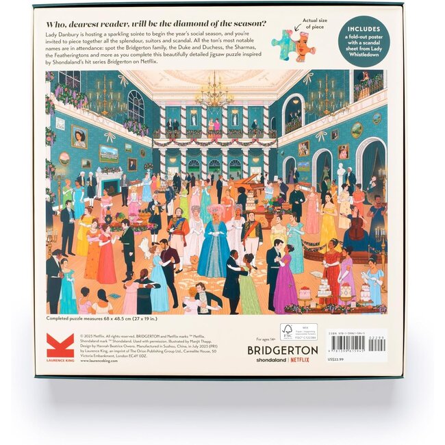 World of Bridgerton Puzzle 1000 Piece