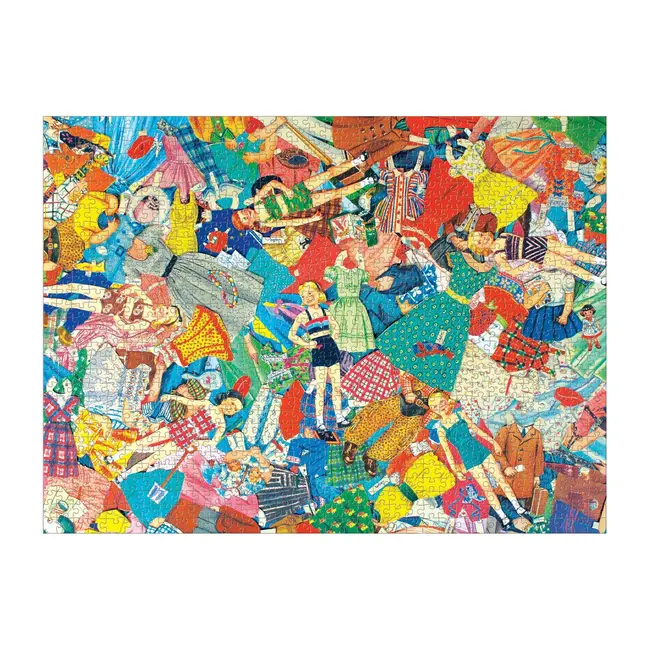 Vintage Paper Dolls Puzzle 1000 Piece