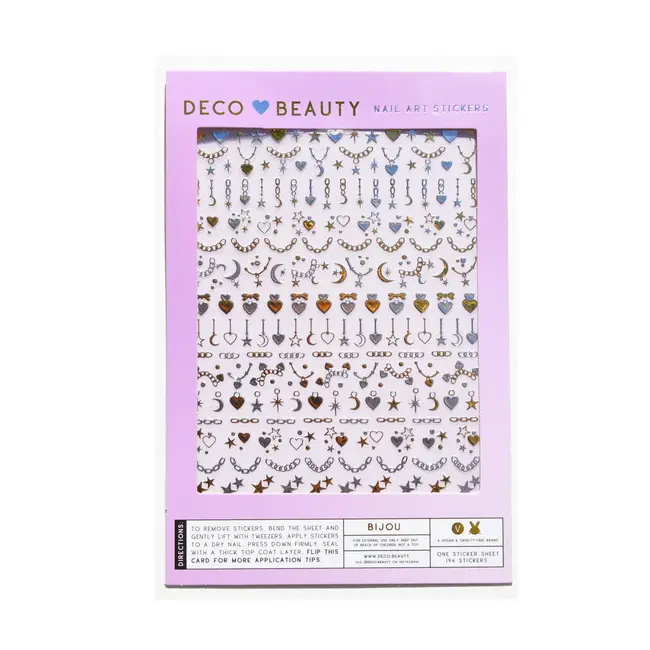 Nail Art Stickers -  Bijou