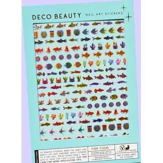 Nail Art Stickers -  Fish Food