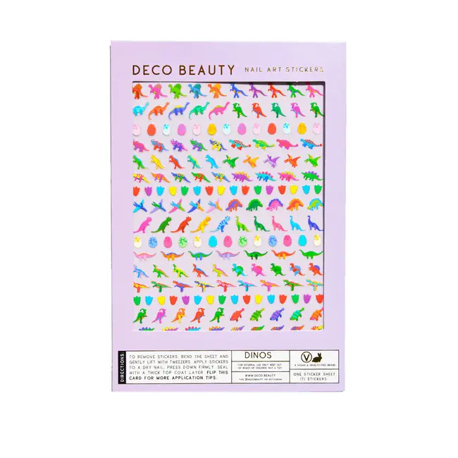 Nail Art Stickers -  Dinos