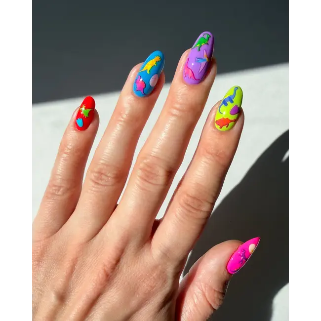Nail Art Stickers -  Dinos