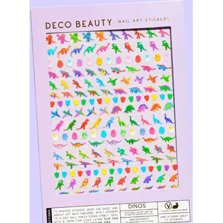 Nail Art Stickers -  Dinos