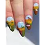 Sunflower Farm Nail Art Stickers