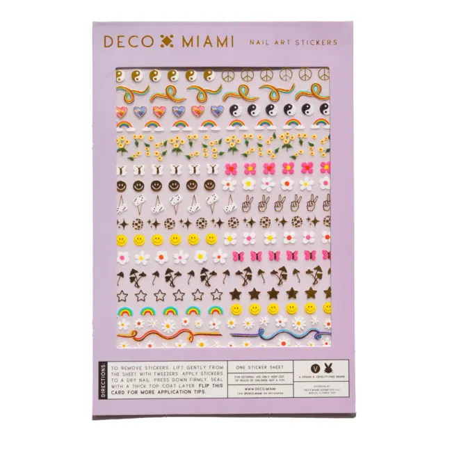 Stay Groovy Nail Art Stickers