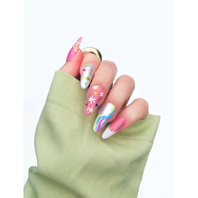 Stay Groovy Nail Art Stickers
