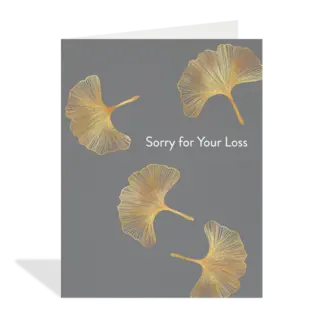 Sorry For Your Loss Card
