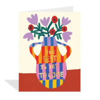 The Best Vase Card