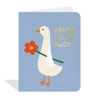 Hello Little Duck Card