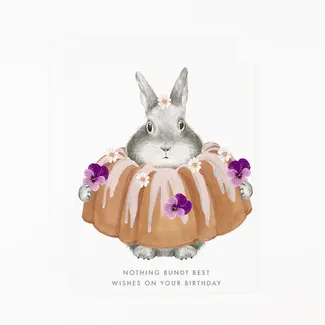 Nothing Bundt Best Wishes Birthday Card