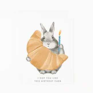 Birthday Carb Card