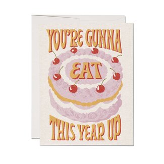 Eat This Up Birthday Card