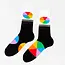 Yellow Owl Mens Socks - Color Wheel (Large)
