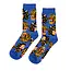Yellow Owl Mens Socks - Wild Cats