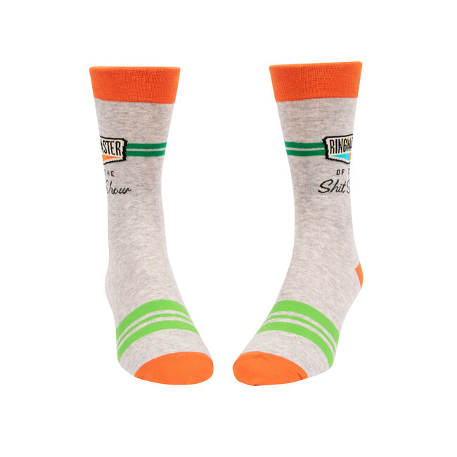 Blue Q Mens Socks - Ringmaster of the Shitshow