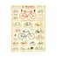 Cavallini Vintage Poster - Les Bicyclettes