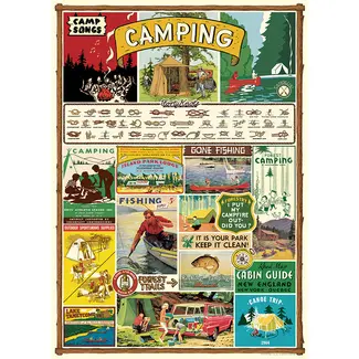 Vintage Poster - Camping