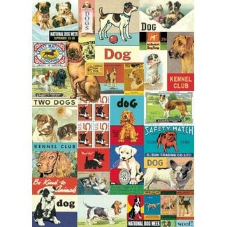 Cavallini Vintage Poster - Vintage Dogs