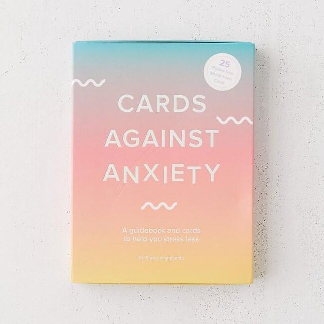 Cards Against Anxiety Guidebook & Card Set - by Pooky Knightsmith