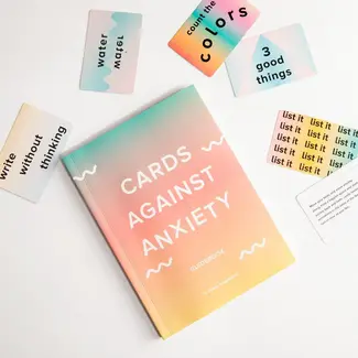 Cards Against Anxiety Guidebook & Card Set - by Pooky Knightsmith