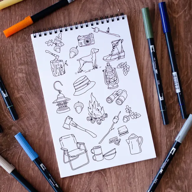 Premium Coloring Book - Outdoor Adventure