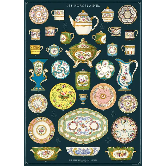 Cavallini Vintage Poster - Porcelain