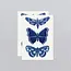 Tattly Temporary Tattoo Pair - Sapphire Moths