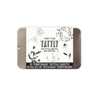 Tattly Tiny Tattoo Tin Set (10)- Flower Fest