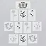Tattly Tiny Tattoo Tin Set (10)- Flower Fest