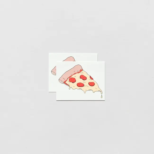 Tattly Temporary Tattoo Pair- Pizza Slice