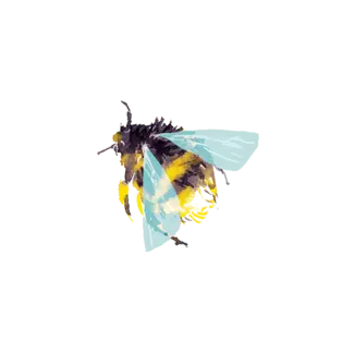 Tattly Temporary Tattoo Pair- Bumblebee