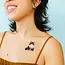 Tattly Temporary Tattoo Pair- Curious Cat