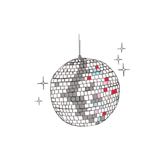 Tattly Temporary Tattoo Pair - Mirrorball