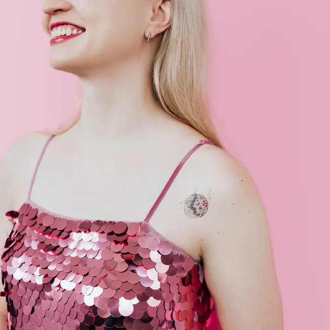 Tattly Temporary Tattoo Pair - Mirrorball