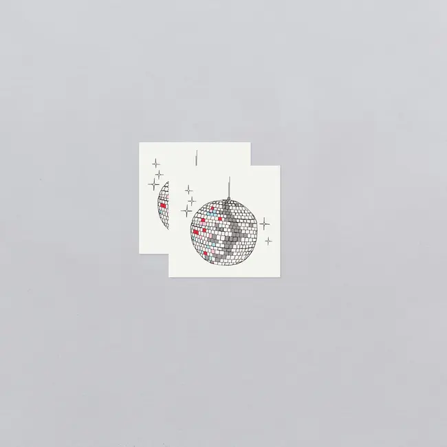 Tattly Temporary Tattoo Pair - Mirrorball